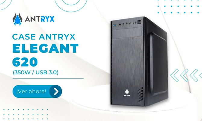 CASE ANTRYX ELEGANT 350W 620 USB3.0