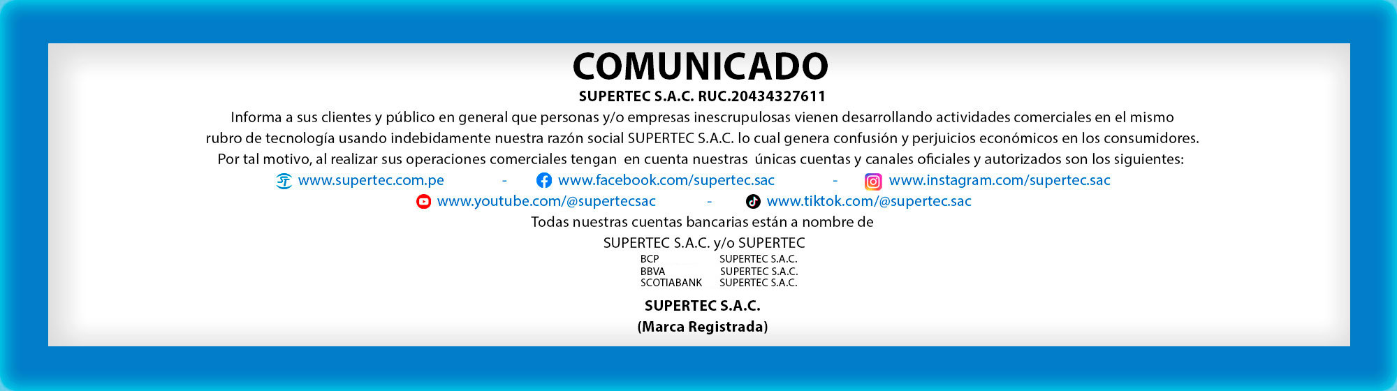 COMUNICADO 2