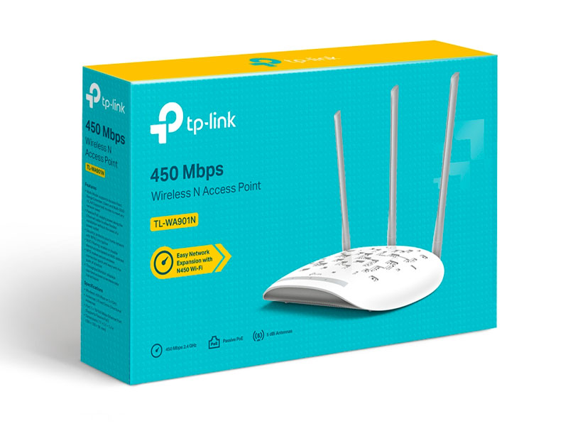 ACCESS POINT TP-LINK TL-WA901N 450MBPS WIRELESS