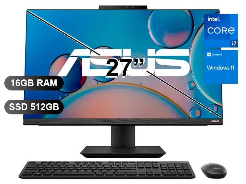 AIO ASUS A5702WVAK-BA163W I7-1360P/ 16GB/ SSD512GB/ W11/ 90PT03N1-M00R40/ 27