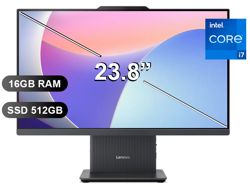 AIO LENOVO IDEACENTRE 24IRH9 I7-13620H/ 16GB/ SSD512GB/ 23.8/ FREE/ F0HN00MJLD