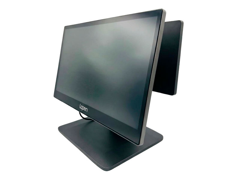 AIO LOPEN POS LN-D180SN DOBLE PANTALLA I5-1235/ 16GB/ SSD512GB/ 15"/ HDMI/ VGA/ USB
