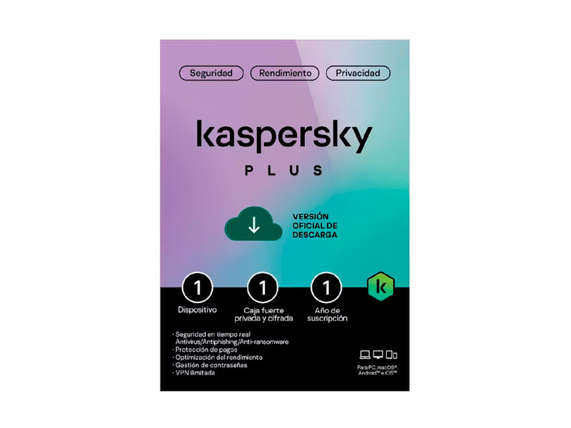 Antivirus Kaspersky Plus