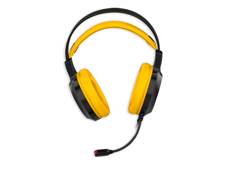 AUDIFONO C/ MICROFONO ANTRYX  IRIS-K YELLOW 7.1 VIRTUAL USB AGH-7100KYW