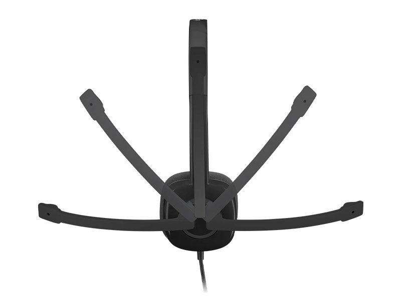 AUDÍFONO C/ MICRÓFONO LOGITECH STEREO H151  NEGRO-981-000587