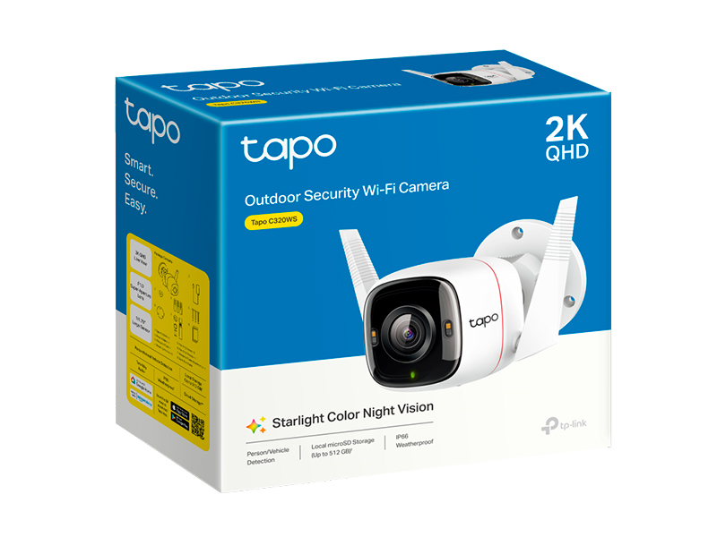 CAMARA DE SEGURIDAD TP-LINK TAPO C320WS WI-FI  3PM