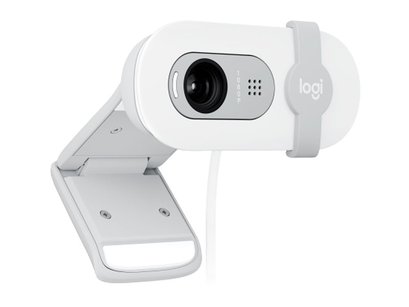 CAMARA LOGITECH BRIO 100 FHD 1080P USB-A WHITE 960-001615