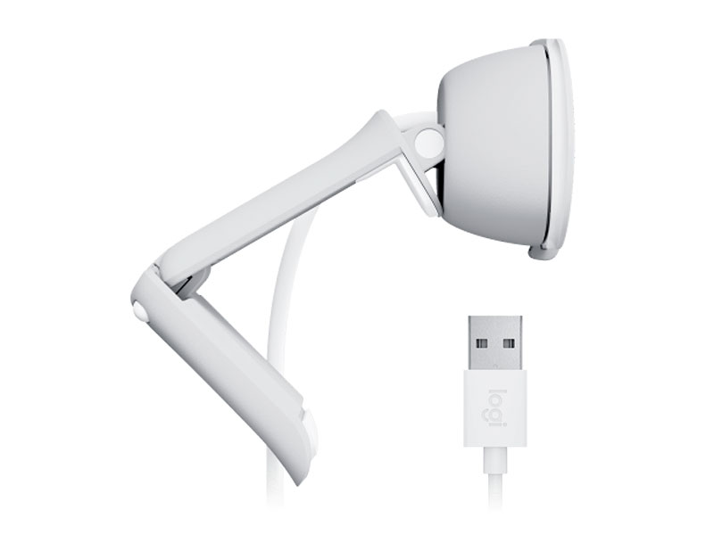 CAMARA LOGITECH BRIO 100 FHD 1080P USB-A WHITE 960-001615