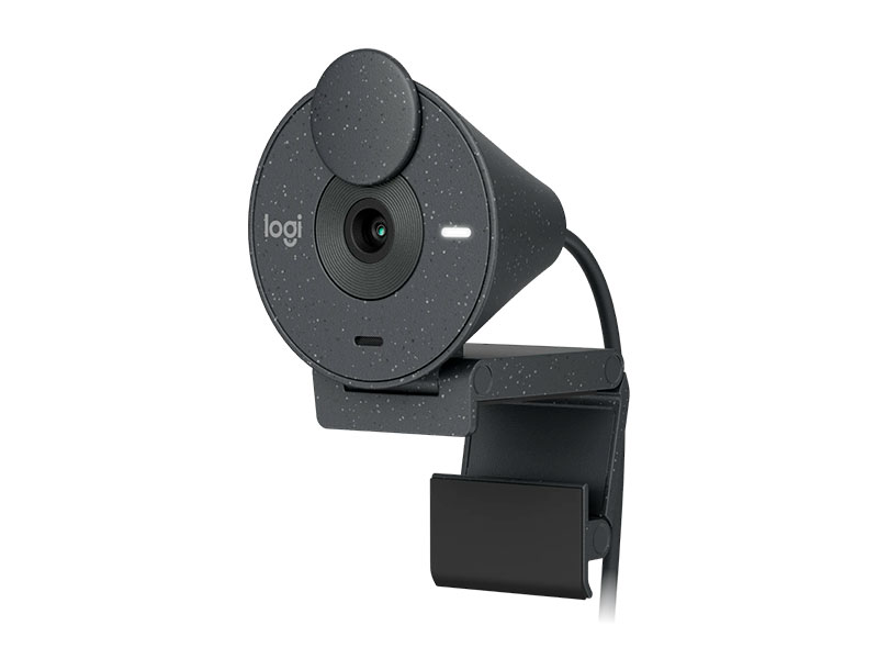 CAMARA LOGITECH BRIO 300 FHD 1080P USB-A BLACK 960-001413