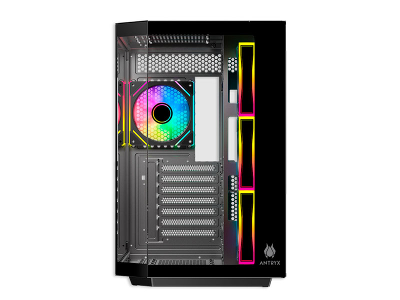 CASE ANTRYX FX 800 INFINITY ARGB FAN X4 USB TIPO-C (AC-FX800K) BLACK S/FUENTE