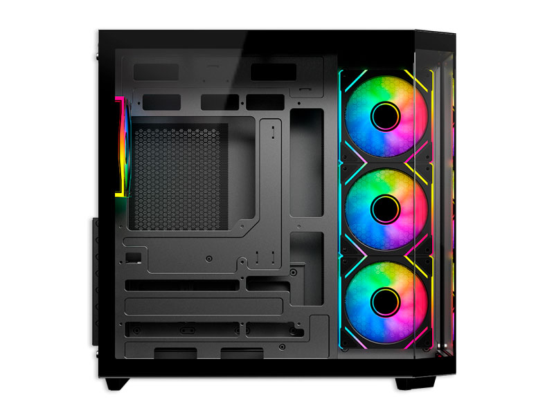 CASE ANTRYX FX 800 INFINITY ARGB FAN X4 USB TIPO-C (AC-FX800K) BLACK S/FUENTE
