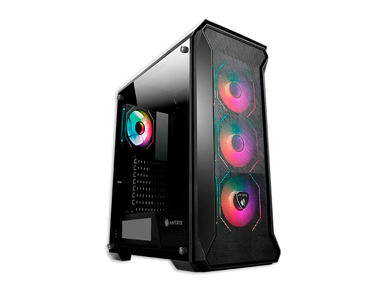 CASE ANTRYX FX SENTRY PLUS ARGB FAN X4 AC-FX260PK  S/FUENTE