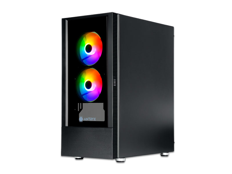 CASE ANTRYX RX-240 B500W FRGB FAN X3 VIDRIO TEMPLADO AC-RX240KFR-500CP