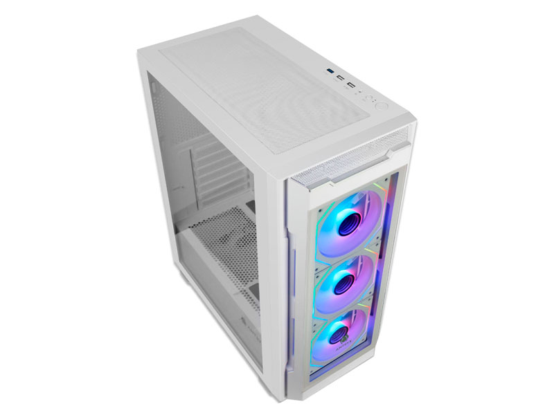 CASE ANTRYX RX 560 WHITE ARGB FAN X3 V/T  AC-RX560W S/ FUENTE
