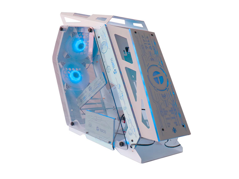 CASE TEROS GAMER TE-1311G ARGB WHITE S/F