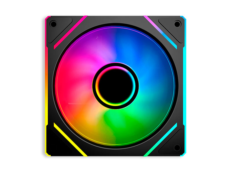 COOLER ANTRYX INFINITY FAN IF-120 3 EN 1 SET BLACK