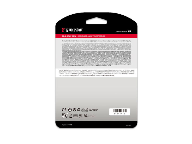 SSD KINGSTON 480GB A400 2.5 SATA 3 (UNIDAD EN ESTADO SOLIDO )