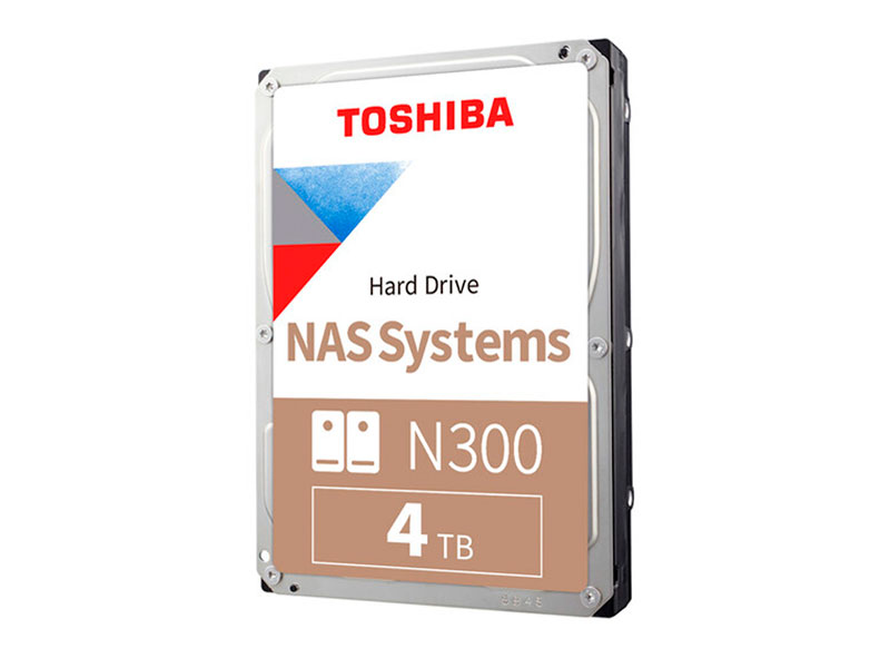 DISCO DURO TOSHIBA N300 NAS 4TB SATA 700RPM 6.0Gb/s HDWG740XZSTC