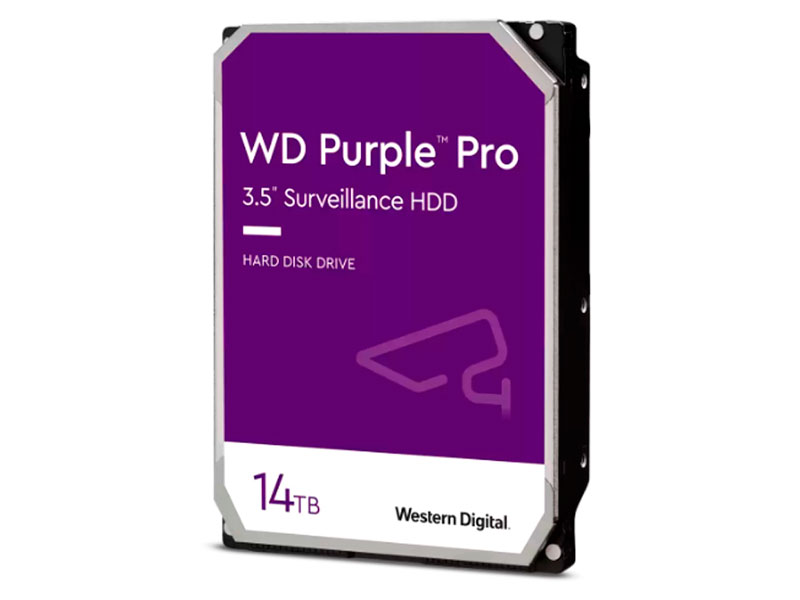 DISCO DURO WESTER DIGITAL 14TB SATA PURPLE PRO 6GS/S 7200RPM 512MB WD142PURZ