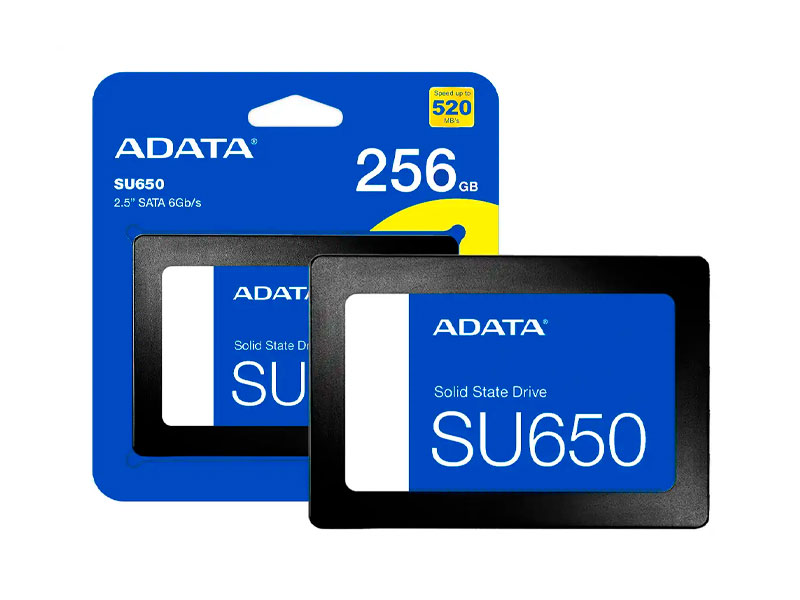 DISCO SOLIDO ADATA 256GB SU650 2.5 SATA ASU650SS-256GT-R