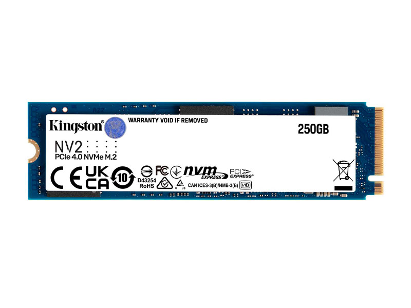 UNIDAD EN ESTADO SOLIDO KINGSTON NV2 SSD 250GB 3000MB