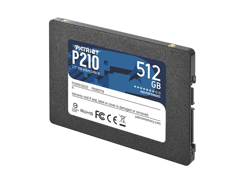 UNIDAD EN ESTADO SOLIDO PATRIOT P210 512GB 2.5 P210S512G25