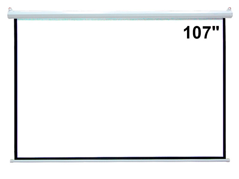 ECRAN DE PARED TEROS TE-9062W 1.92 X 19.92 MTS BLANCO MATE 107