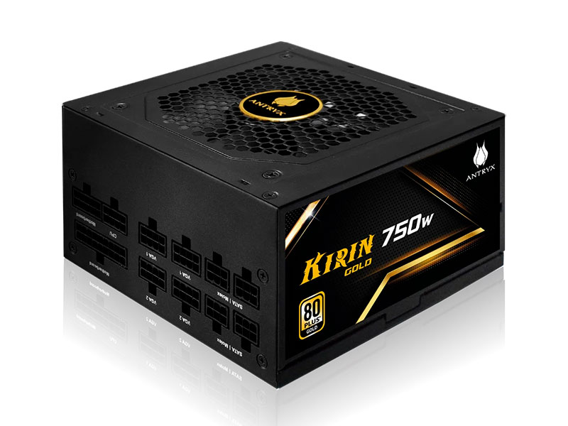 FUENTE DE PODER ANTRYX 750W KIRIN 80PLUS GOLD (GPX750S)