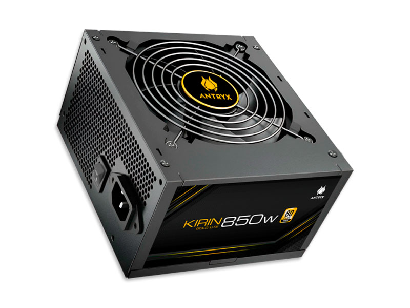 FUENTE DE PODER ANTRYX 850W KIRIN 80PLUS GOLD LITE GPW850S
