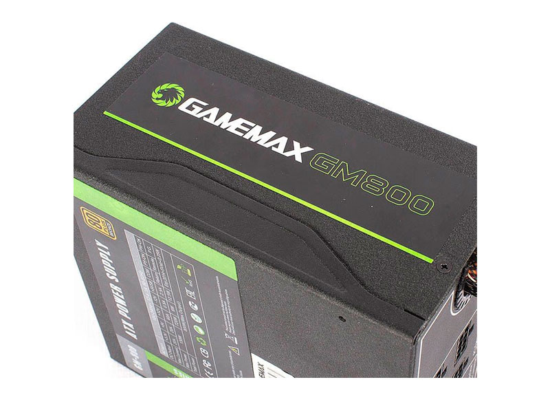 FUENTE DE PODER GAMEMAX 800W 80 PLUS BRONZE SEMI-MODULAR