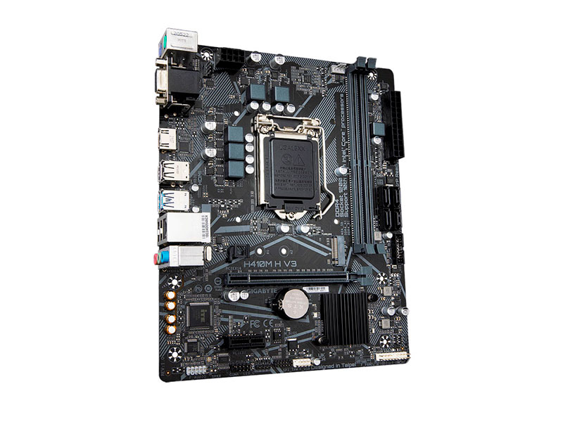 PLACA GIGABYTE H410M H V3 G10 LGA1200 2DDR4 64GB 2933MHZ HDMI/VGA M-ATX