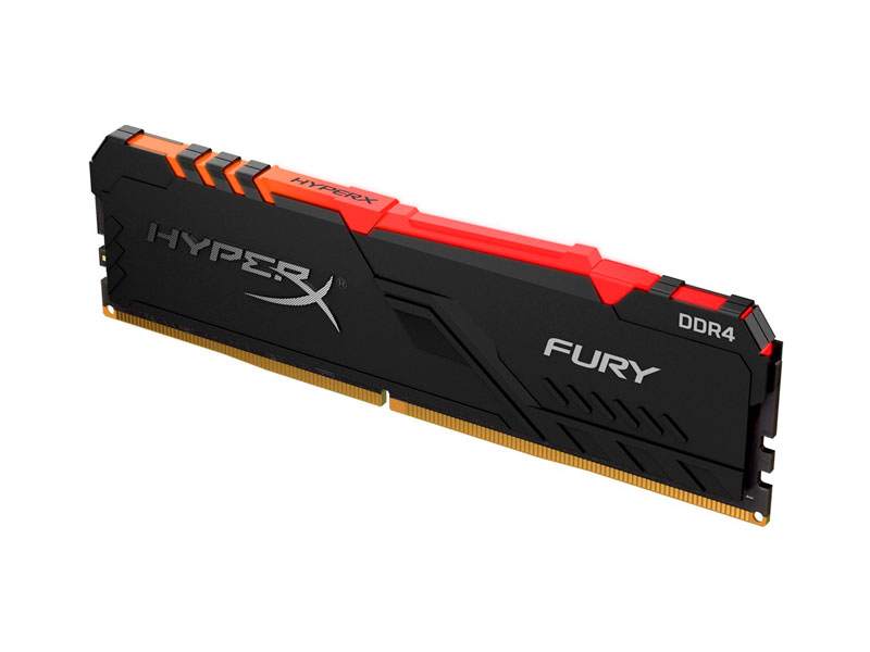 MEMORIA RAM KINGSTON HYPERX FURY 8GB 3200MHZ DDR4 RGB HX432C16FB3A/8