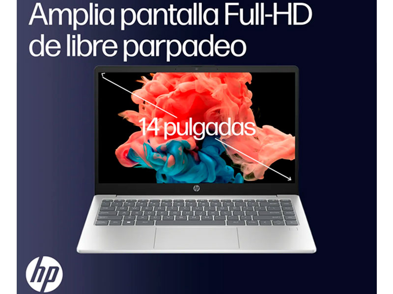LAPTOP HP 14-EP1001LA ULTRA5-125H/ 8GB/ 512GB/ W11 H/ A38P2LA/ 14"