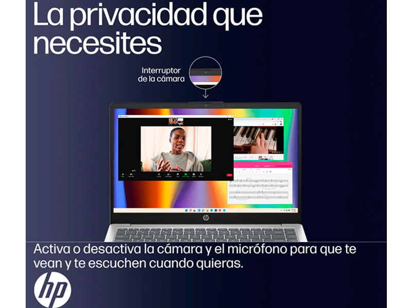 LAPTOP HP 14-EP1001LA ULTRA5-125H/ 8GB/ 512GB/ W11 H/ A38P2LA/ 14"