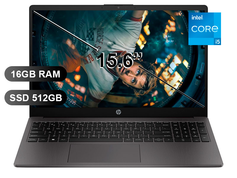LAPTOP HP 250 G10 I5-1334U/ 16GB/ SSD512GB/ FREE/ 15.6/ B5UW7AT