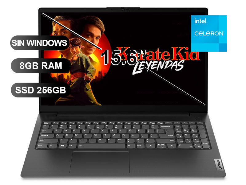 LAPTOP LENOVO V15 G2 IJL CELERON N4500 8G/ SSD256/ FREE/ 15.6/ 82QY00SALM