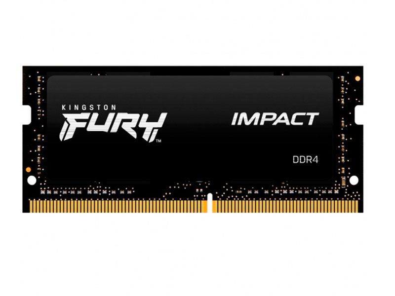 MEMORIA RAM KINGSTON FURY IMPACT 8GB DDR4 3200 MHz PC4-25600 SODIMM