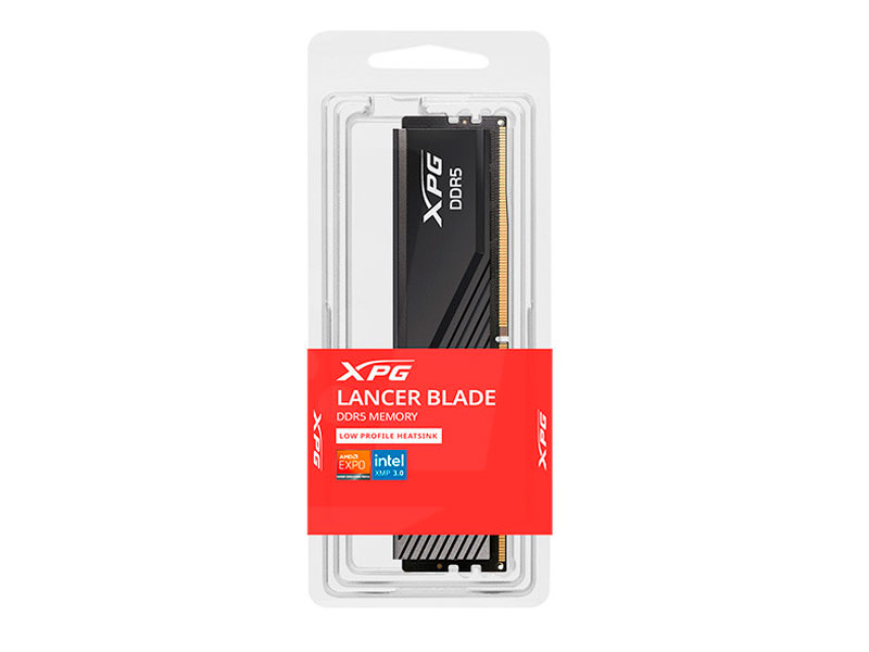 MEMORIA RAM XPG LANCER BLADE 16GB 5600MT/S DDR5 AX5U5600C4616G-SLABWH WHITE / BLACK