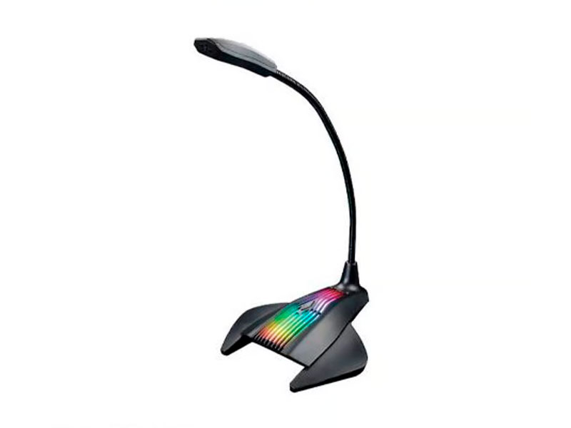 MICROFONO AVATEC RGB  CMP-1003B USB 1.5M BLACK