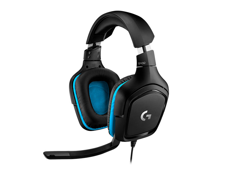 MICROFONO Y AUDIFONO LOGITECH G432 7.1 USB BLACK 981-00769