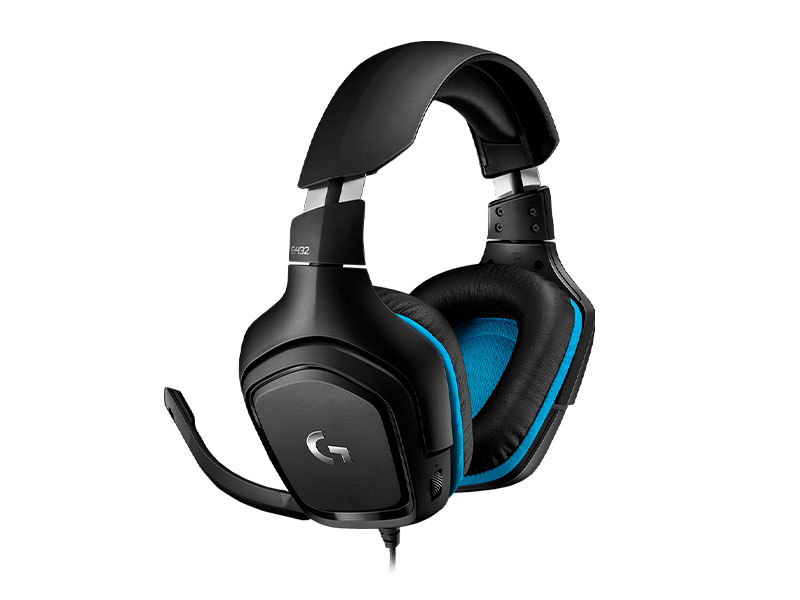 MICROFONO Y AUDIFONO LOGITECH G432 7.1 USB BLACK 981-00769