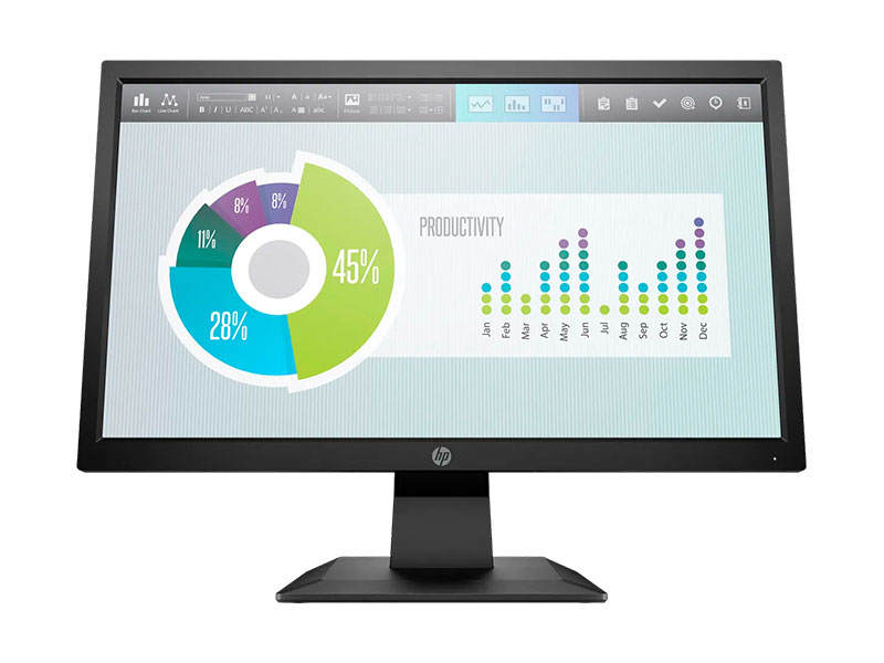 MONITOR HP P204V 19.5 1600 X 900 VGA-HDMI /5RD66AA