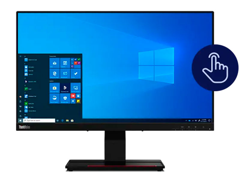 MONITOR LENOVO THINKVISION T24T-20 TOUCH 23.8 60HS FULL HD HDMI/ DP