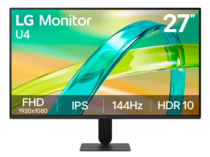 MONITOR LG GAMING 27U411B-B  FHD/ IPS/ 144HZ/ HDMI/ 27