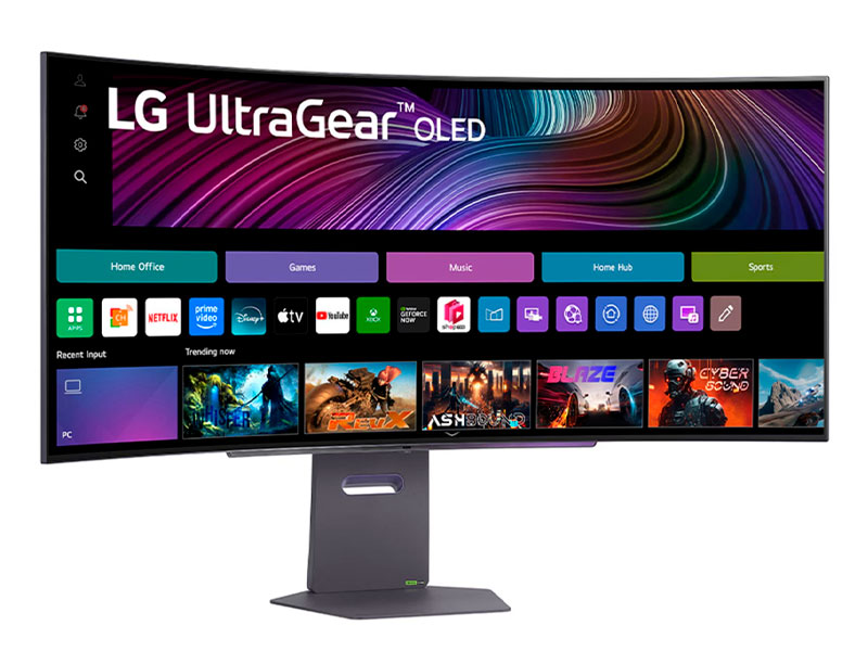 MONITOR LG GAMING UltraGear 45GX90SA-B 45" CURVO WQHD 240HZ/ 0.03MS