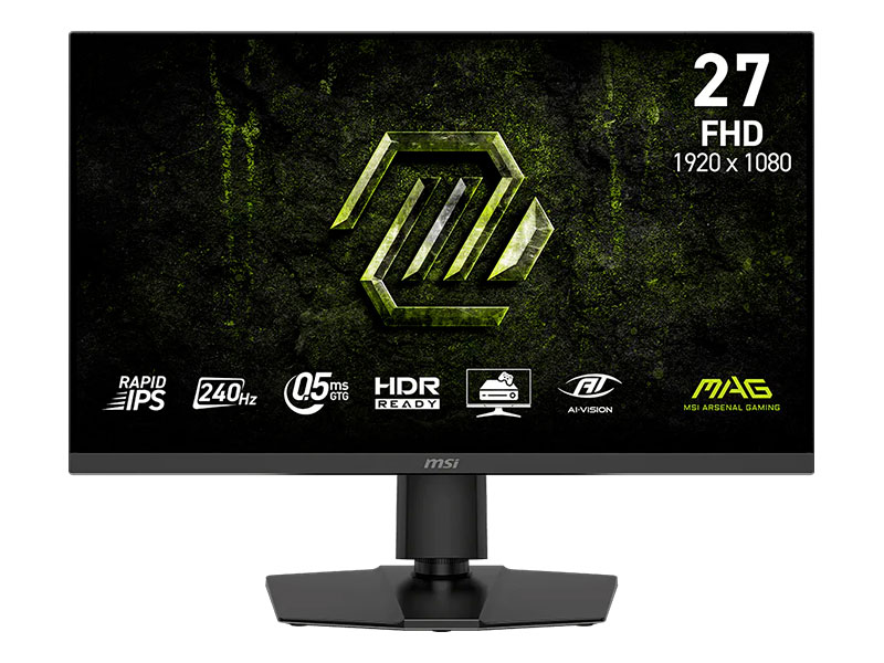 MONITOR MSI GAMING MAG 272PF X24 FHD IPS 240HZ/ 0.5MS/ PIVOTE