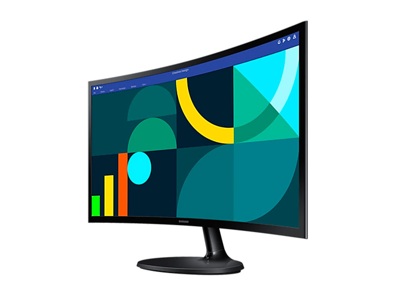 MONITOR SAMSUNG LS24D360GALXPE 24  Curvo 100HZ/4MS HDMI x1/ VGA x1