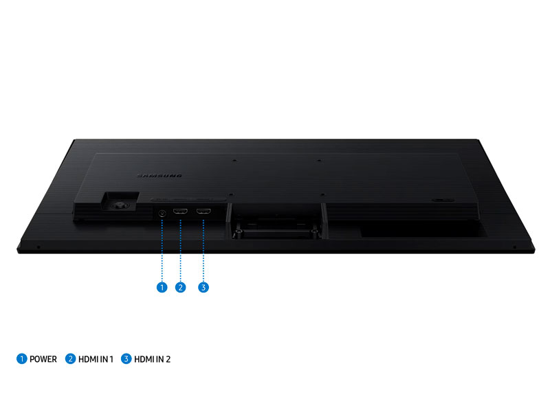 MONITOR SAMSUNG LS24F320GANXZA ESSENTIAL S3 IPS/ FHD/ 120HZ/ HDMI/ 24"