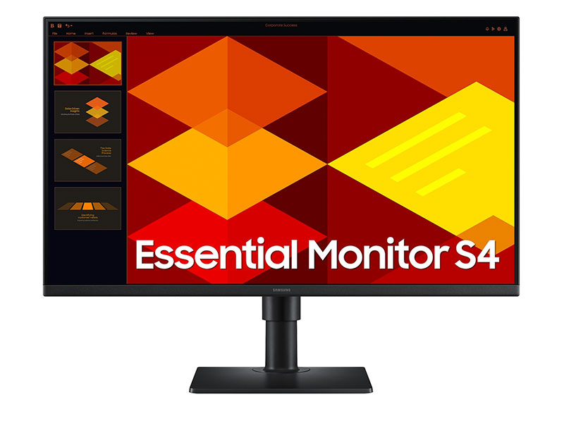 MONITOR SAMSUNG S27D400GALXPE/ ESSENTIAL/ S4/ 100MHZ/ FHD/ IPS/ HDMI/ PIVOT/ 27