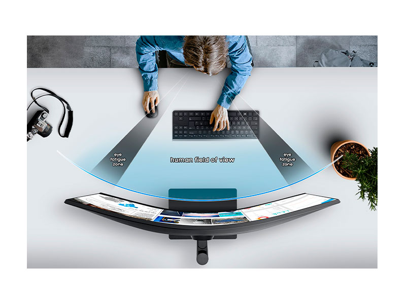 MONITOR SAMSUNG ULTRA WQHD LS34A650UXLXPE/ 100HZ/ 34